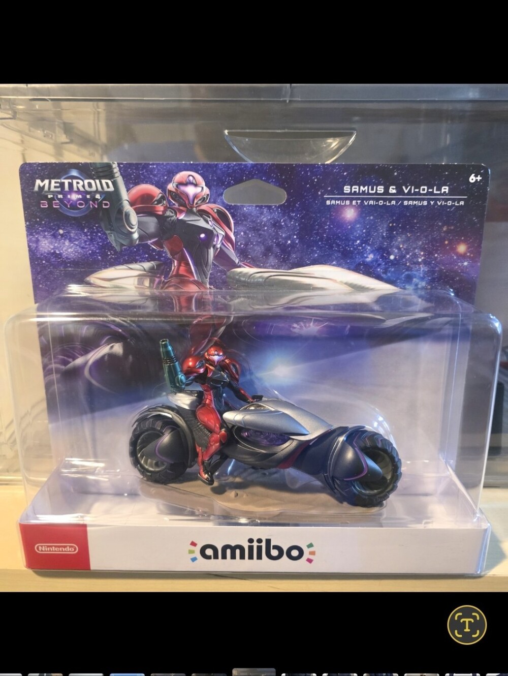 Nintendo amiibo Samus & Vi-O-La Metroid Prime 4: Beyond Series